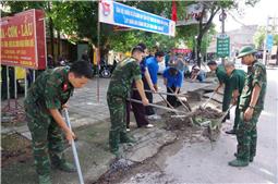 Lan tỏa hình ảnh “Bộ đội Cụ Hồ” trong hành quân dã ngoại làm dân vận